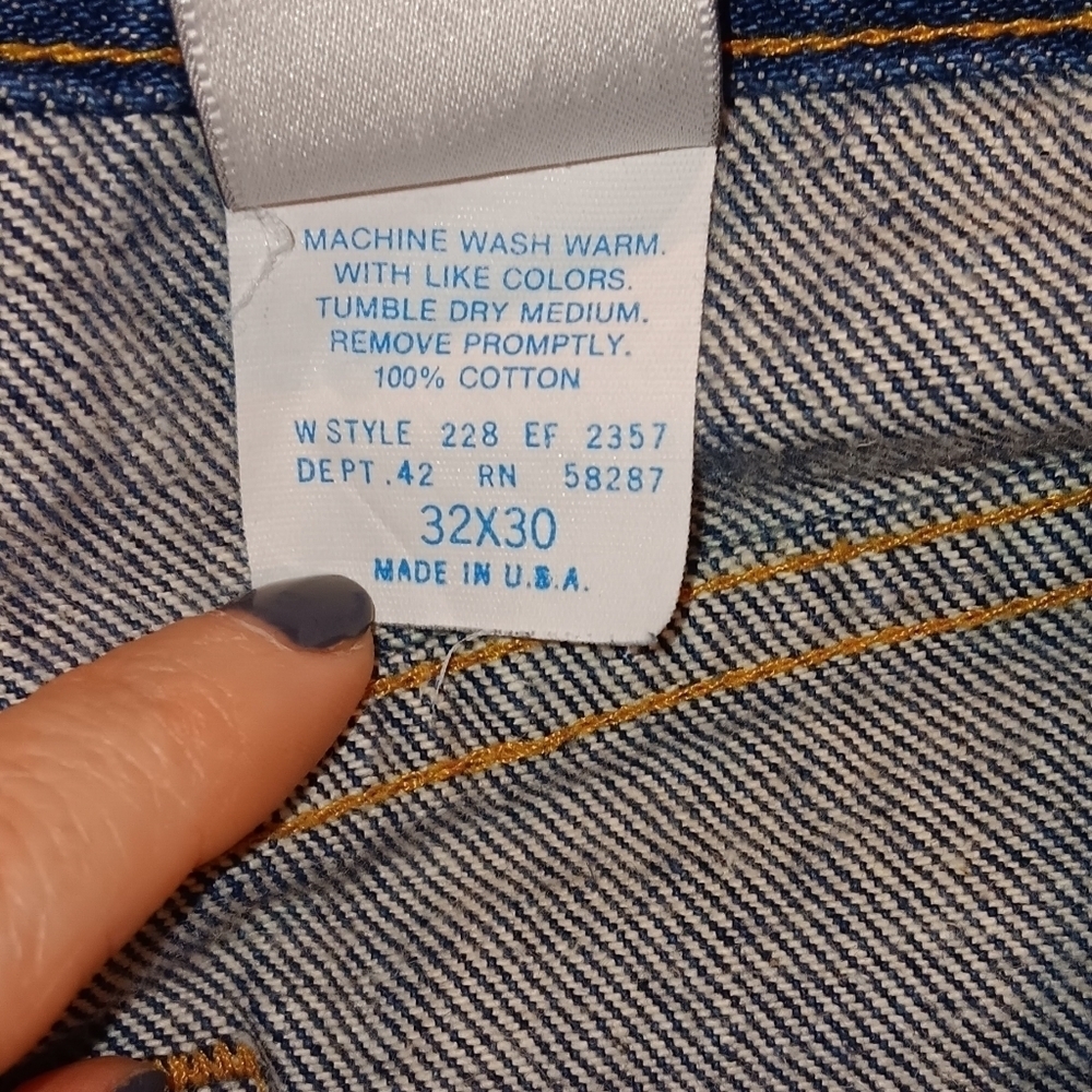 Vintage American Weekend Jeans 32 X 30 - Picture 7 of 7